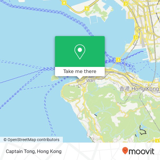 Captain Tong map