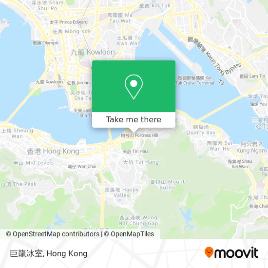 巨龍冰室地圖