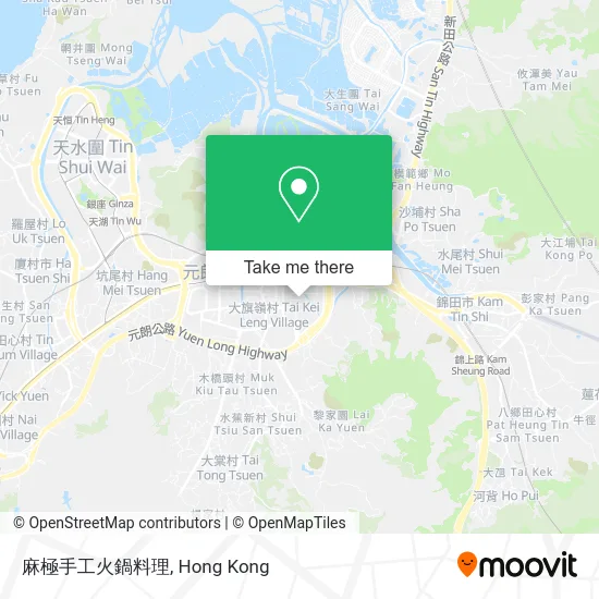 麻極手工火鍋料理 map