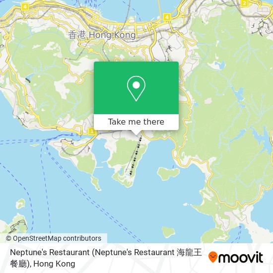 Neptune's Restaurant map