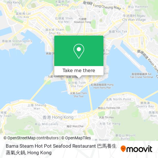 Bama Steam Hot Pot Seafood Restaurant 巴馬養生蒸氣火鍋 map