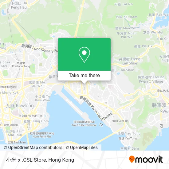 小米 x .CSL Store map