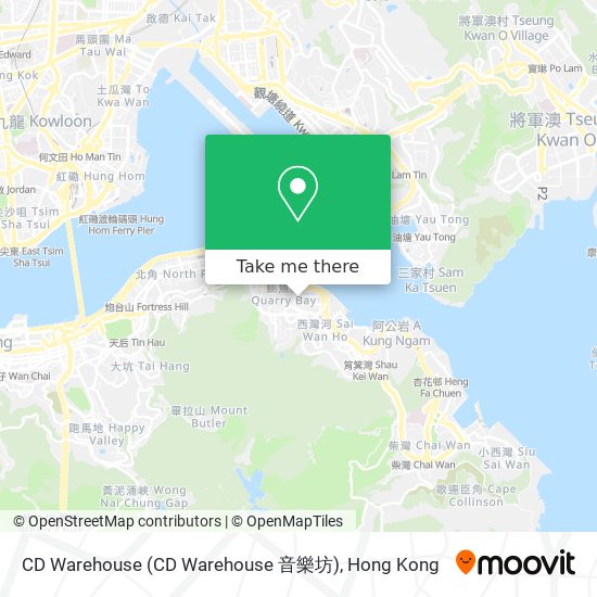 CD Warehouse (CD Warehouse 音樂坊) map