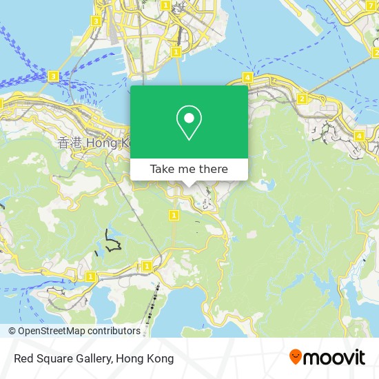 Red Square Gallery map