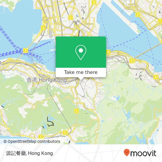 源記餐廳 map