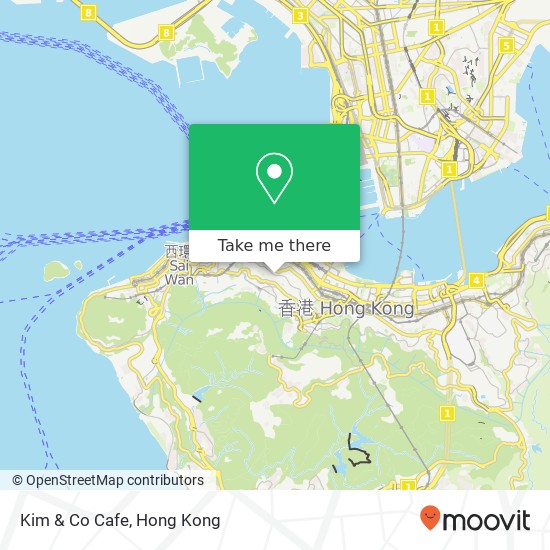 Kim & Co Cafe map