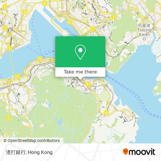 渣打銀行 map