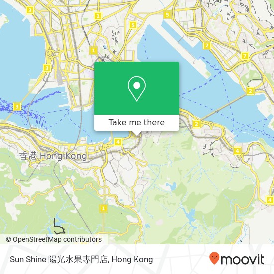 Sun Shine 陽光水果專門店 map