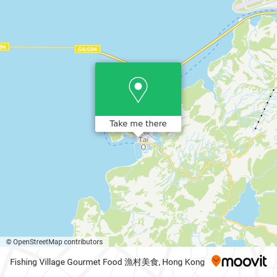 Fishing Village Gourmet Food 漁村美食地圖