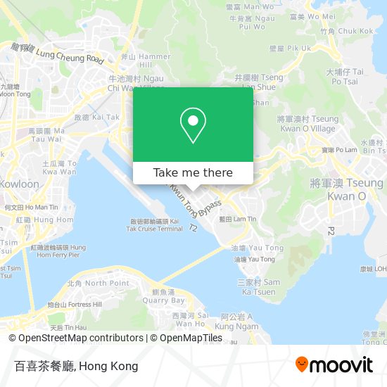 百喜茶餐廳 map