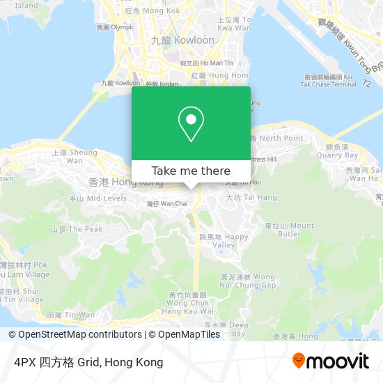 4PX 四方格 Grid map