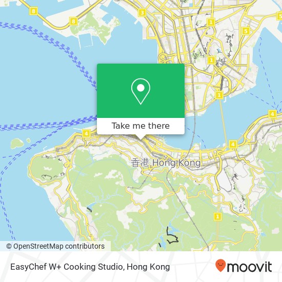 EasyChef W+ Cooking Studio map