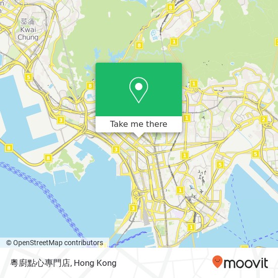 粵廚點心專門店 map