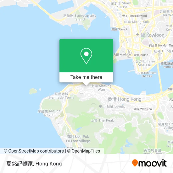 夏銘記麵家地圖