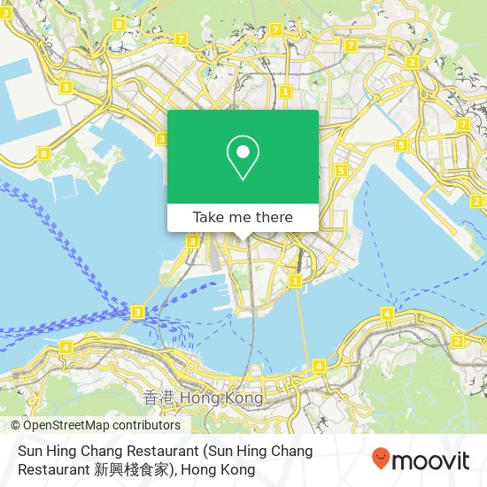 Sun Hing Chang Restaurant map