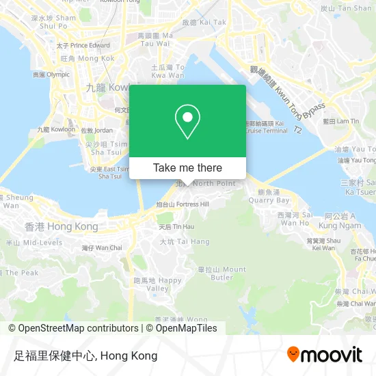 足福里保健中心 map