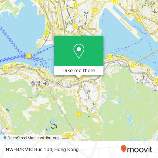 NWFB/KMB: Bus 104 map