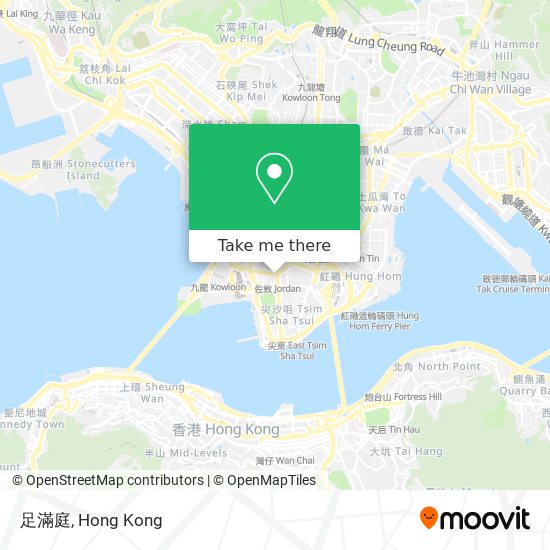 足滿庭 map