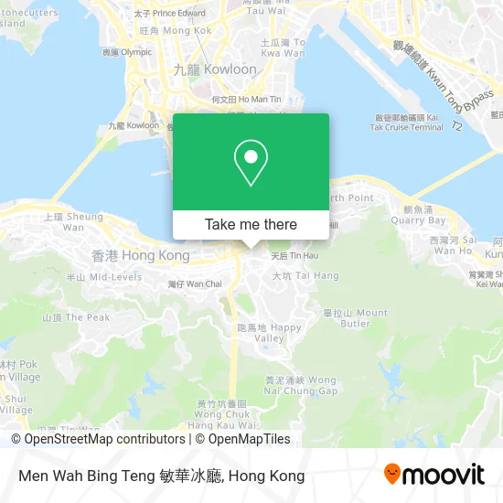 Men Wah Bing Teng 敏華冰廳 map