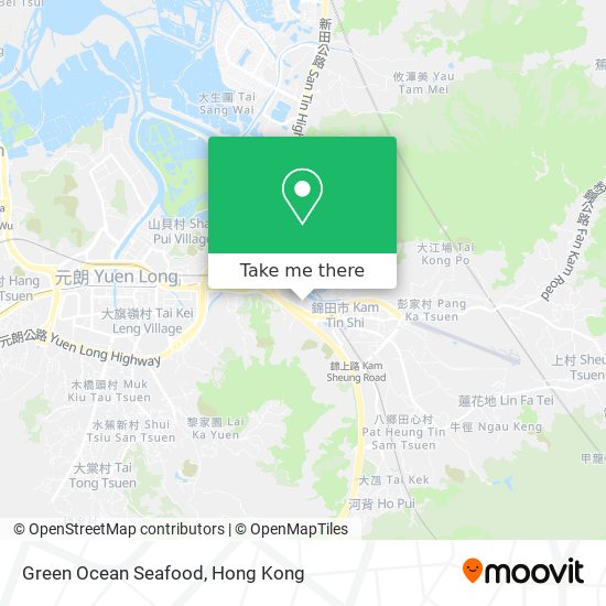 Green Ocean Seafood地圖