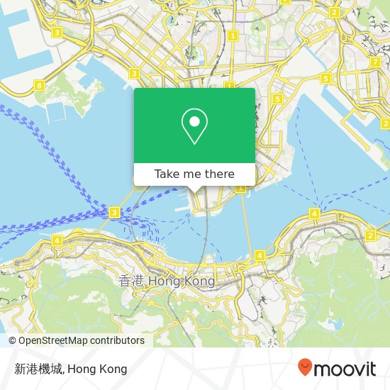 新港機城 map