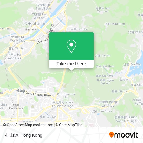 扎山道 map