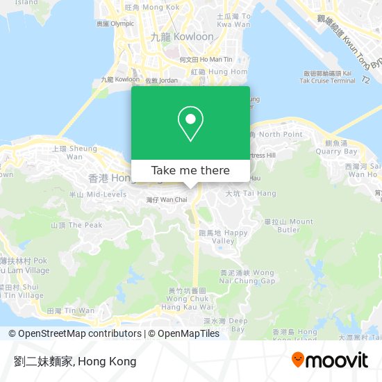 劉二妹麵家地圖