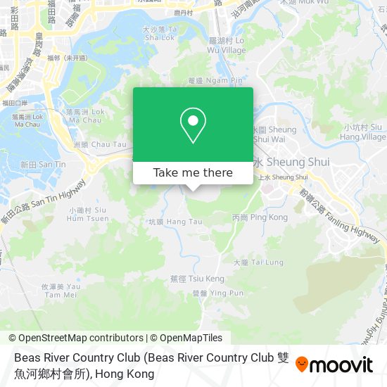 Beas River Country Club map