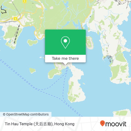 Tin Hau Temple (天后古廟) map