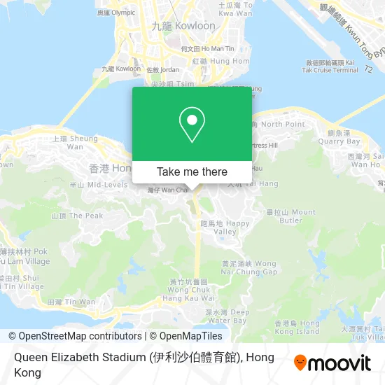 Queen Elizabeth Stadium (伊利沙伯體育館) map