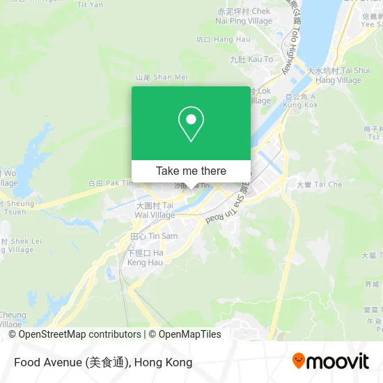 Food Avenue (美食通)地圖