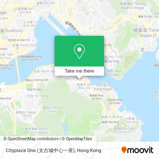 Cityplaza One (太古城中心一座) map