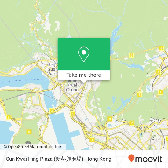 Sun Kwai Hing Plaza (新葵興廣場) map