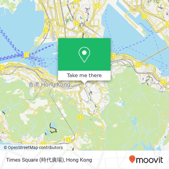 Times Square (時代廣場) map