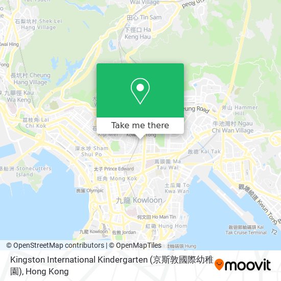 Kingston International Kindergarten (京斯敦國際幼稚園) map