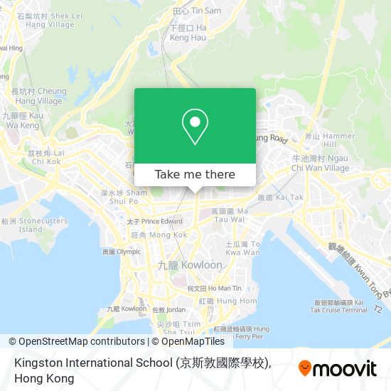 Kingston International School (京斯敦國際學校)地圖