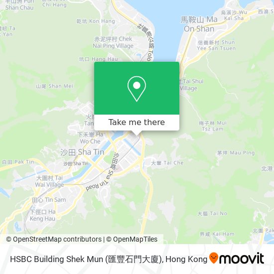 HSBC Building Shek Mun (匯豐石門大廈) map