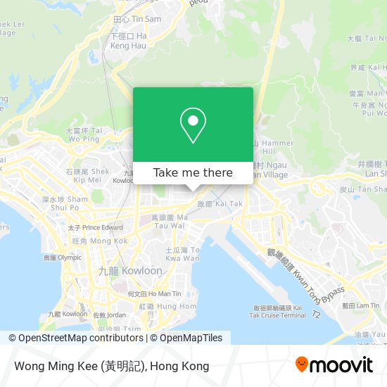 Wong Ming Kee (黃明記) map