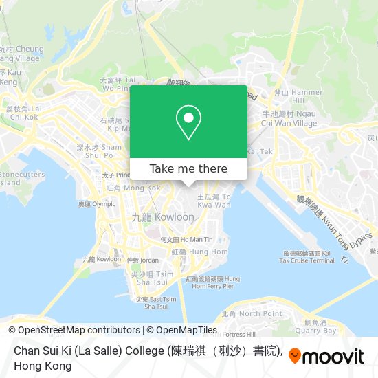 Chan Sui Ki (La Salle) College (陳瑞祺（喇沙）書院) map