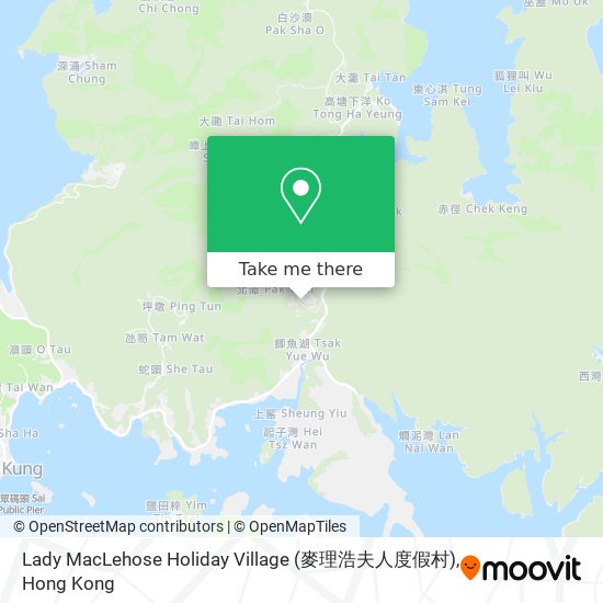 Lady MacLehose Holiday Village (麥理浩夫人度假村) map