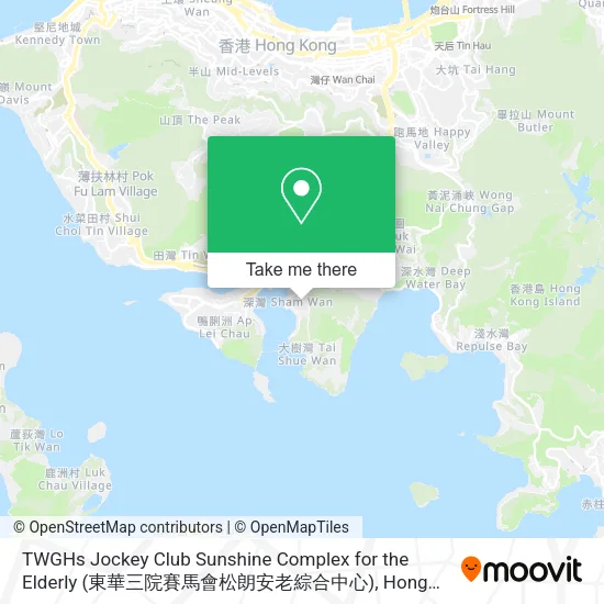 TWGHs Jockey Club Sunshine Complex for the Elderly (東華三院賽馬會松朗安老綜合中心)地圖