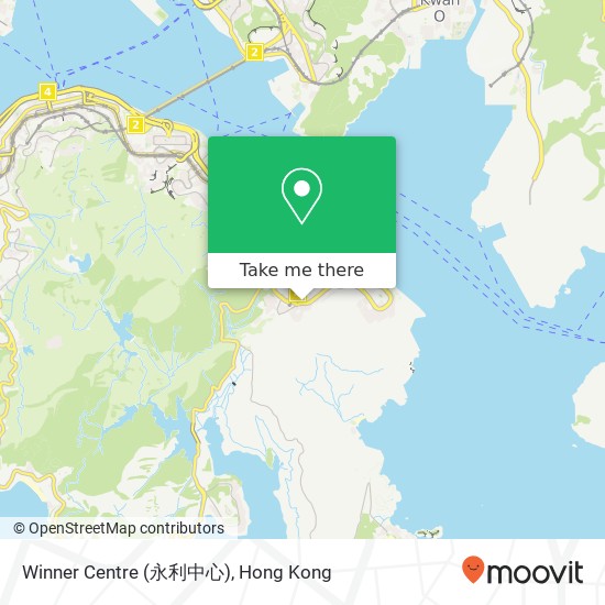 Winner Centre (永利中心) map
