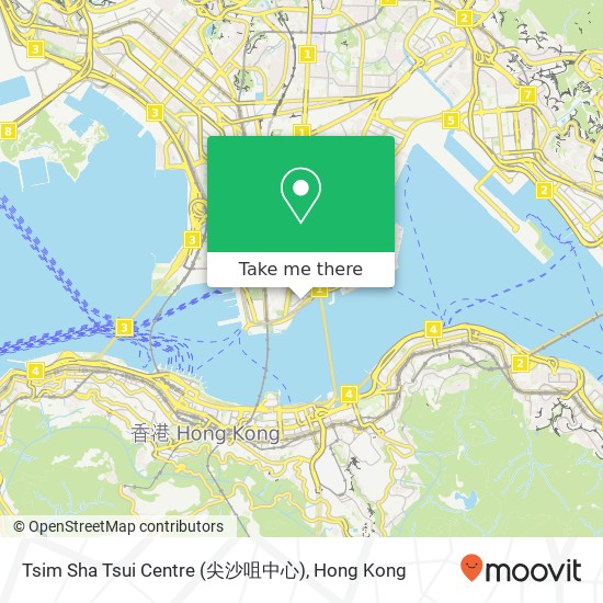 Tsim Sha Tsui Centre (尖沙咀中心) map