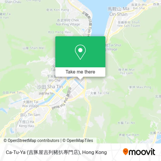 Ca-Tu-Ya (吉豚屋吉列豬扒專門店)地圖