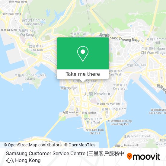 Samsung Customer Service Centre (三星客戶服務中心)地圖