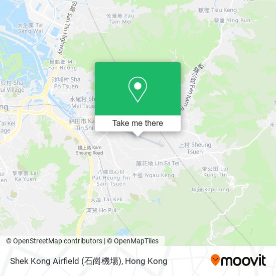 Shek Kong Airfield (石崗機場) map