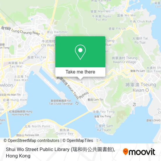Shui Wo Street Public Library (瑞和街公共圖書館)地圖