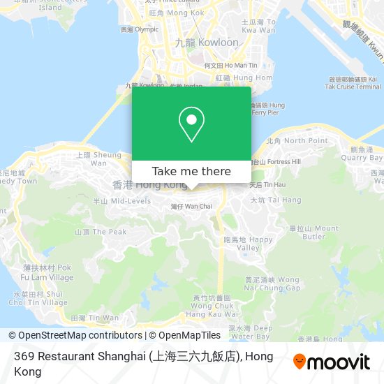 369 Restaurant Shanghai (上海三六九飯店) map