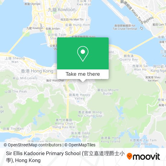 Sir Ellis Kadoorie Primary School (官立嘉道理爵士小學) map