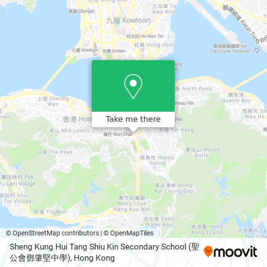 Sheng Kung Hui Tang Shiu Kin Secondary School (聖公會鄧肇堅中學)地圖